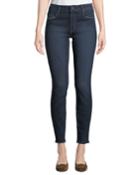 Ava Mid-rise Skinny Jeans, Blue