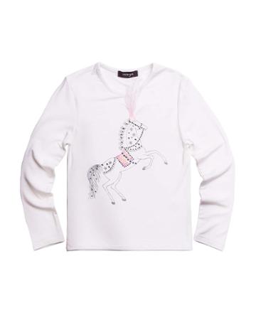 Girl's Horse Graphic Tee,