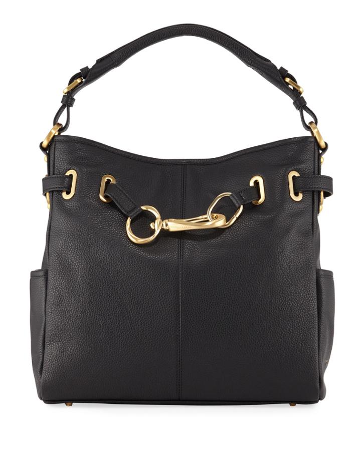 Sally Leather Hobo Bag