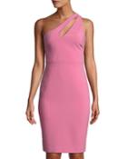 Allison One-shoulder Bodycon Cocktail Dress