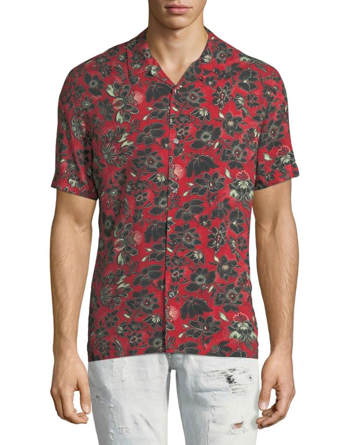 Bandana-print Short-sleeve
