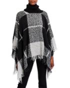Woven Boucle Poncho