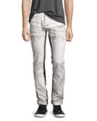 Demon Binary Slim-straight Jeans With Tuxedo