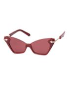 Sweet Cat Semi-rimless Cat-eye