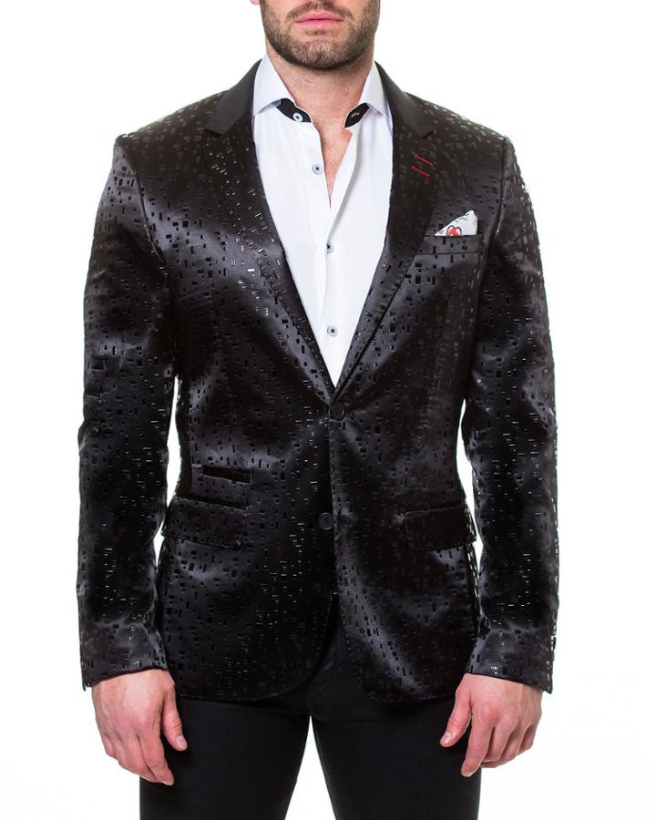 Men's Socrates Evo Block Black Blazer