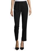 Wool-blend Narrow-leg Pants