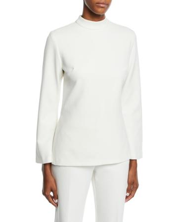 Hostess Long-sleeve Tunic Top