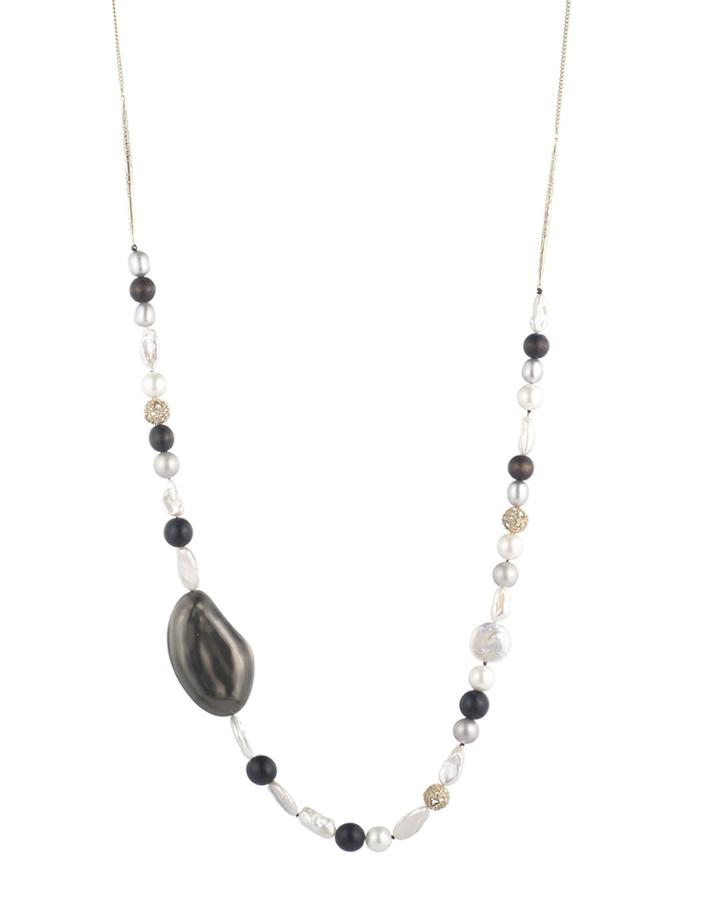 Liquid Beaded Single-strand Necklace