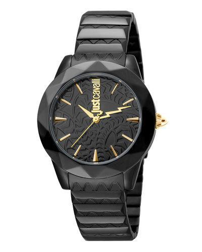35mm Rock Sangallo Bracelet Watch, Black