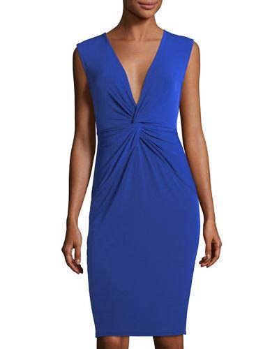 V-neck Knotted