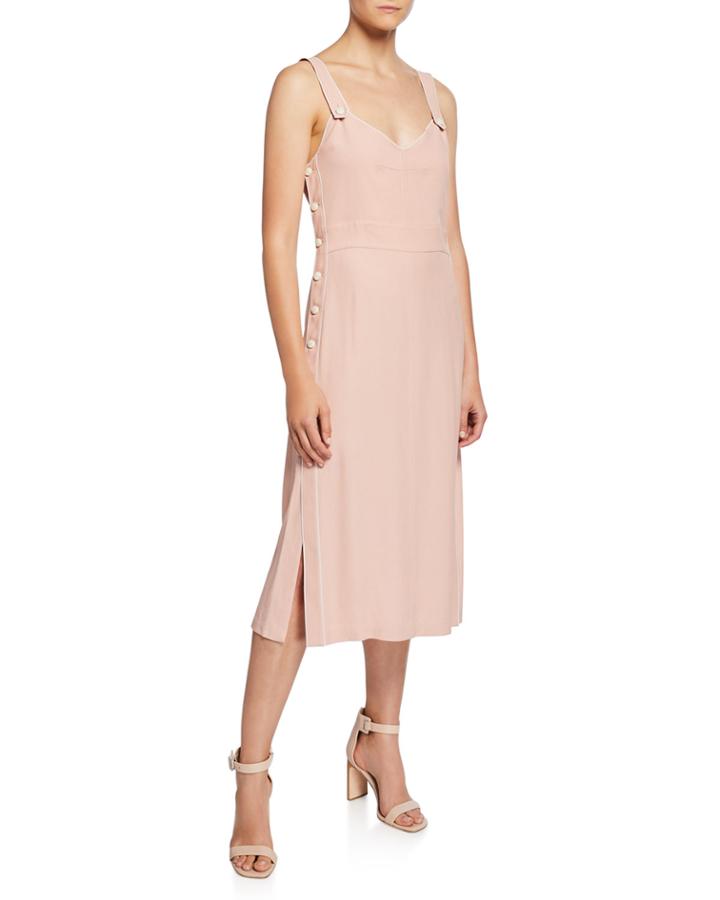 Tia Side-snap Tank Dress