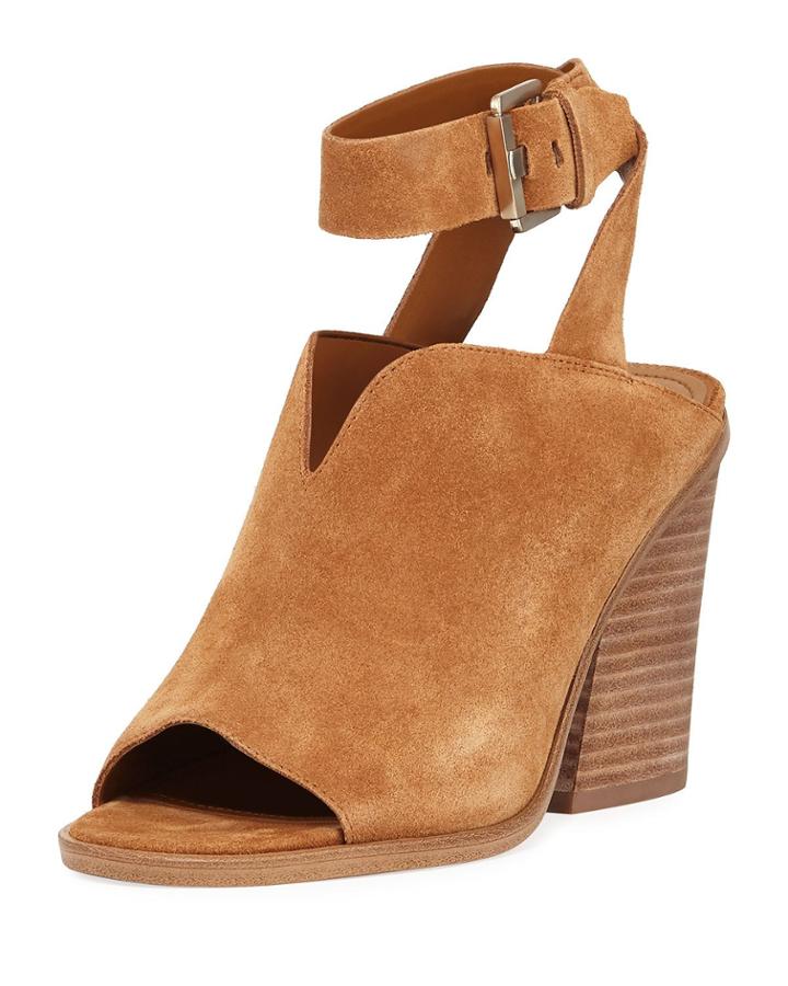 Vinita Suede Ankle Booties