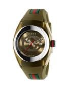 36mm Gucci Sync Sport Watch W/ Rubber
