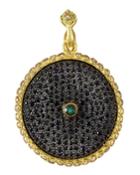 Old World Black Sapphire & Diamond Enhancer