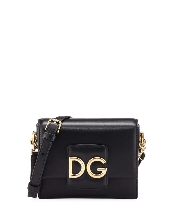 Dg Millennials Leather Crossbody Bag