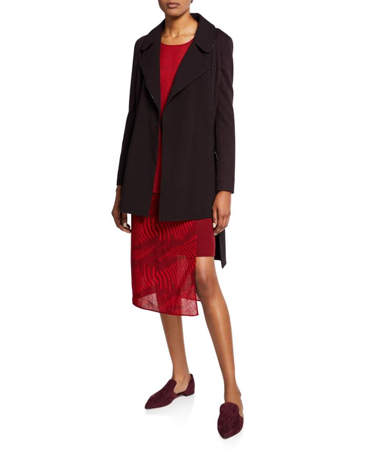 Fido Asymmetric Wool Coat