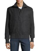 Men's Carson Wool Zip-front Jacket
