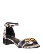 Gancini Logo Ankle-strap Bit