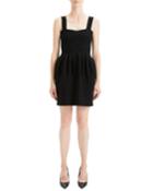 Fit-and-flare Wool Short