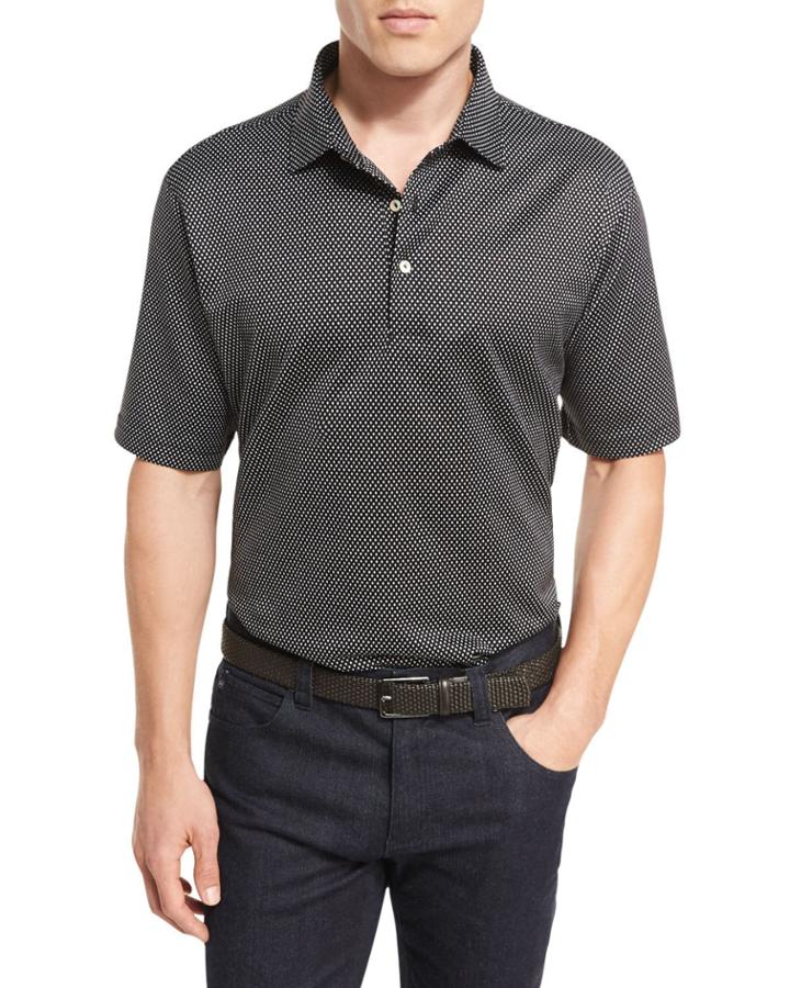 Grandview Diamond Jacquard Polo
