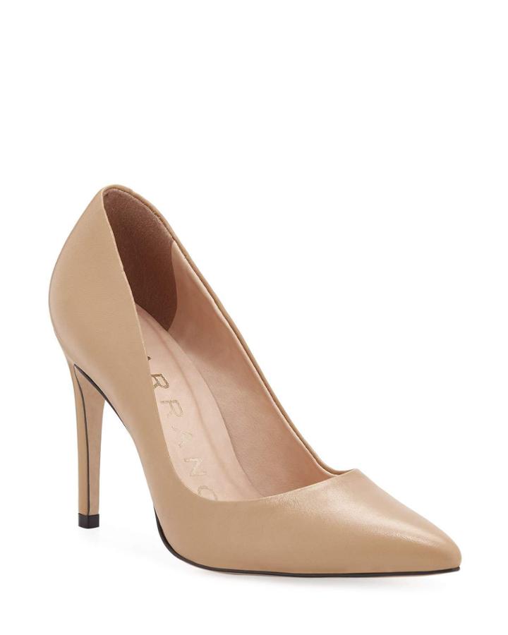 Jean High-heel Mestico Leather Point-toe Pumps