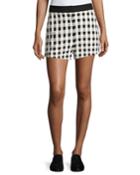 Carson High-waist Gingham