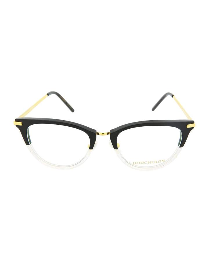 Acetate/metal Cat-eye Optical Glasses