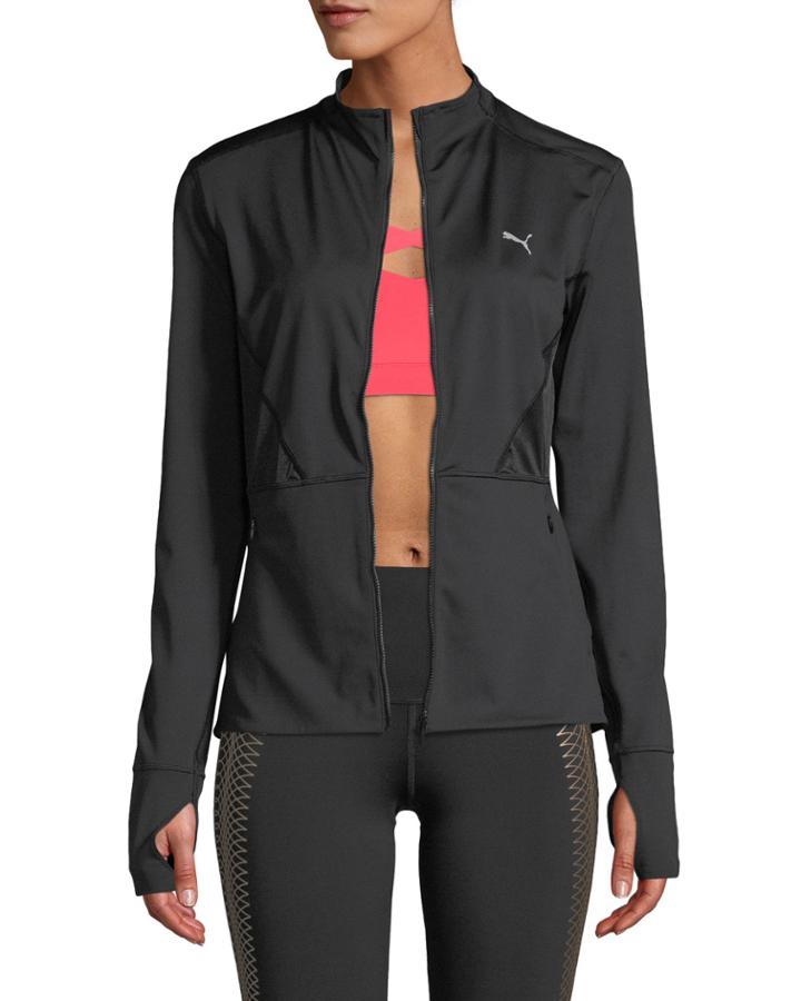 Pwrlux Zip-front Fitted Jacket