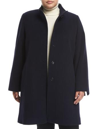 Stand-collar Walker Coat,