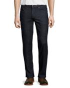 Classic Lynn Dark Denim Jeans, Dark Blue