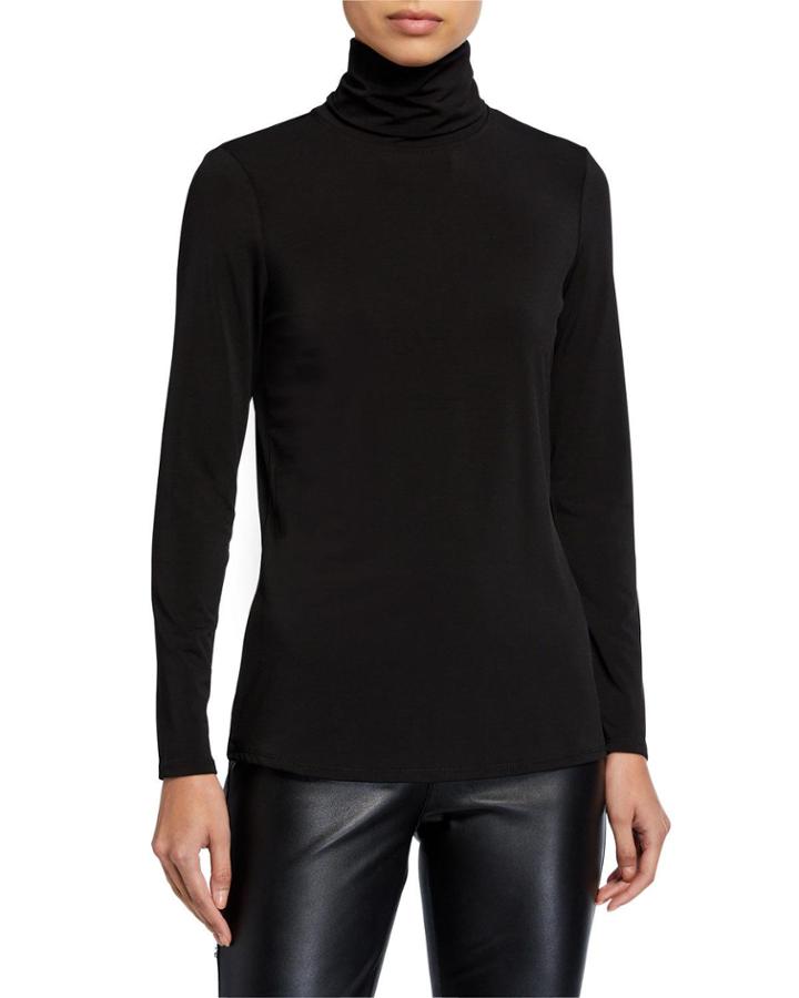 Knit Turtleneck Top