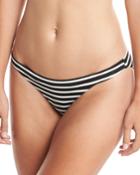 Luciana Striped Hipster Swim Bikini Bottom