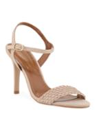 Sarah Woven Leather Ankle