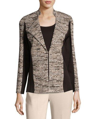 26l Knit Jacket, Brown