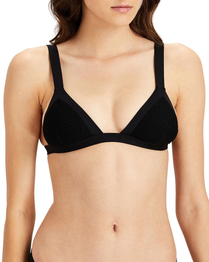 Kamryn Ribbed Triangle Bikini