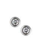 18k White Gold Diamond Bezel