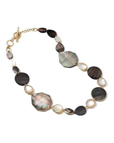 18k Ondine Multi-station Necklace In Jazz,