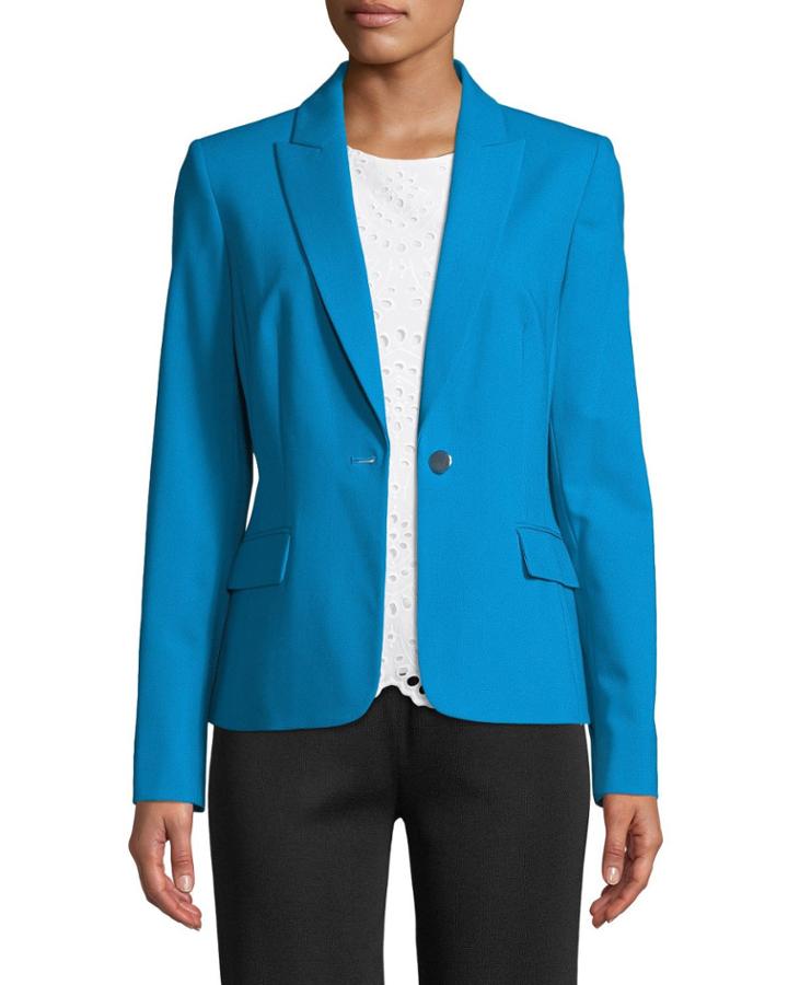 Lux One-button Blazer Jacket