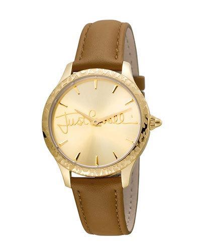 34mm Logo Plisse Watch W/