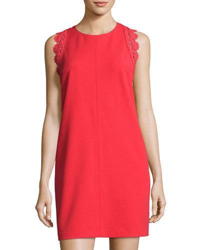 Dahlia Sleeveless Lace-trim