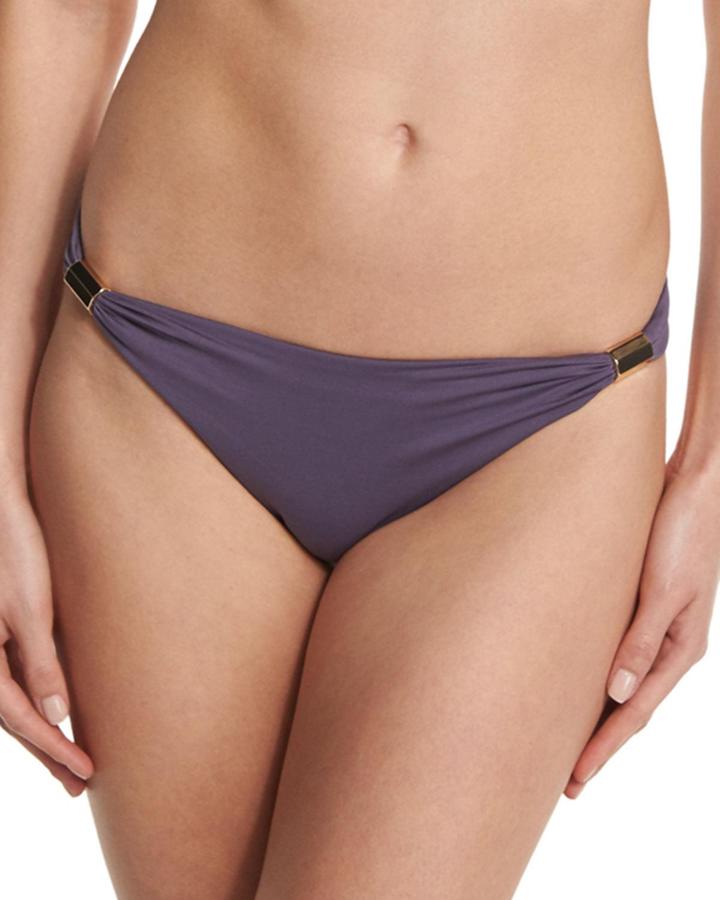 Maia Gathered-side Swim Bikini Bottom