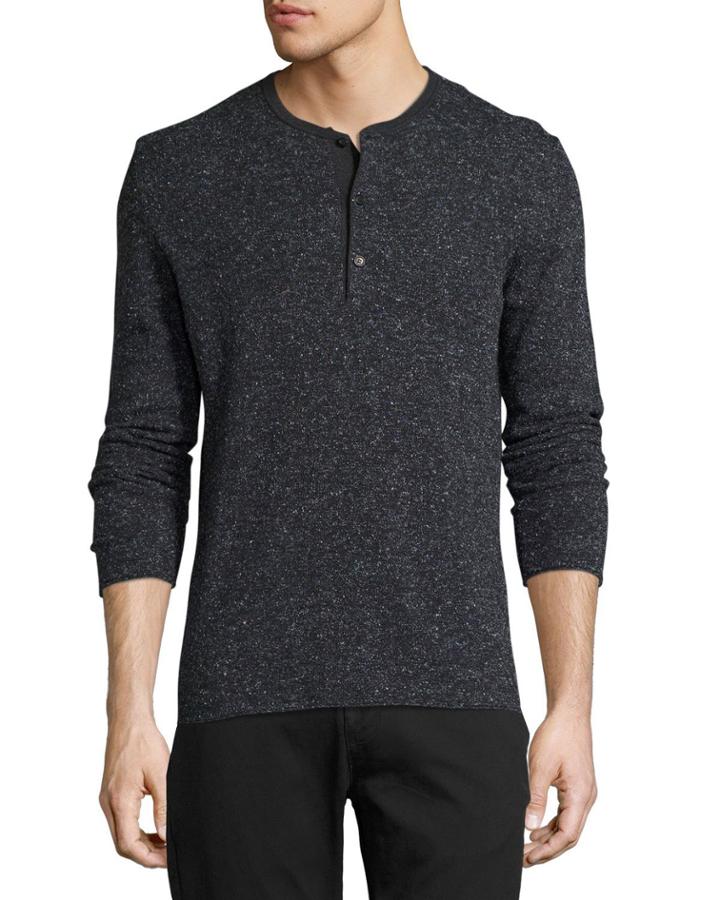 Speckled Henley