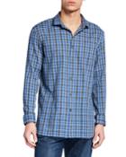 Men's Ashten Star Plaid Wire-collar
