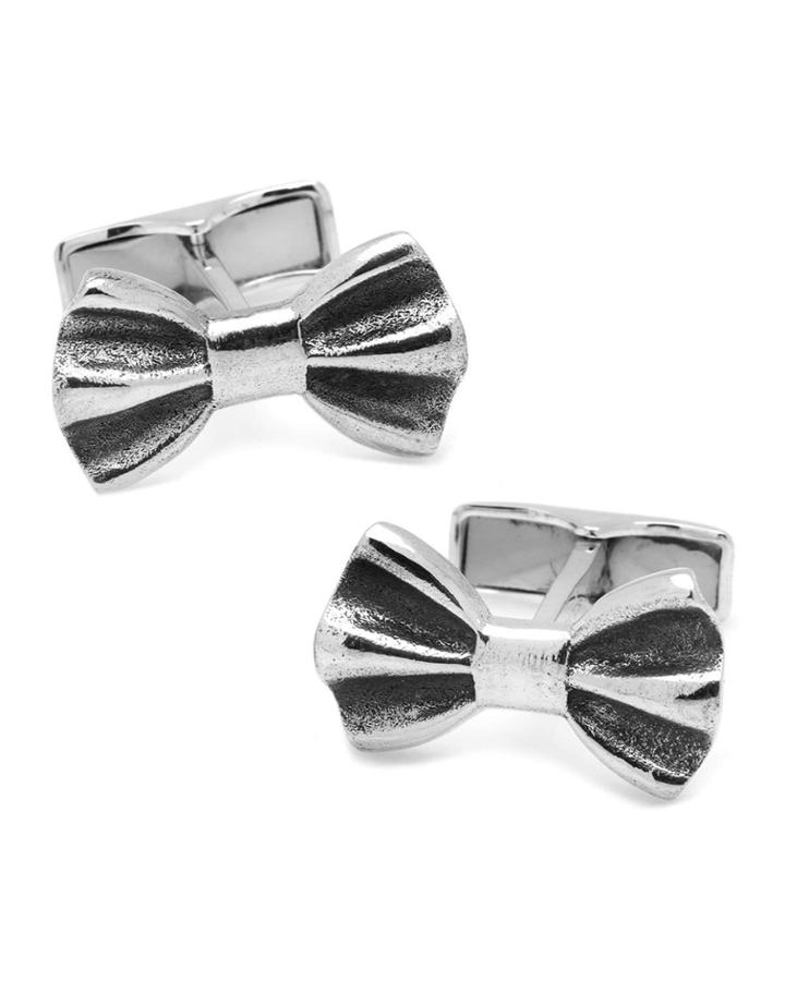 Sterling Silver Bow Tie Cuff