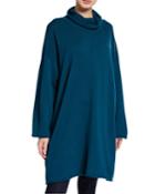 Wool Turtleneck Top