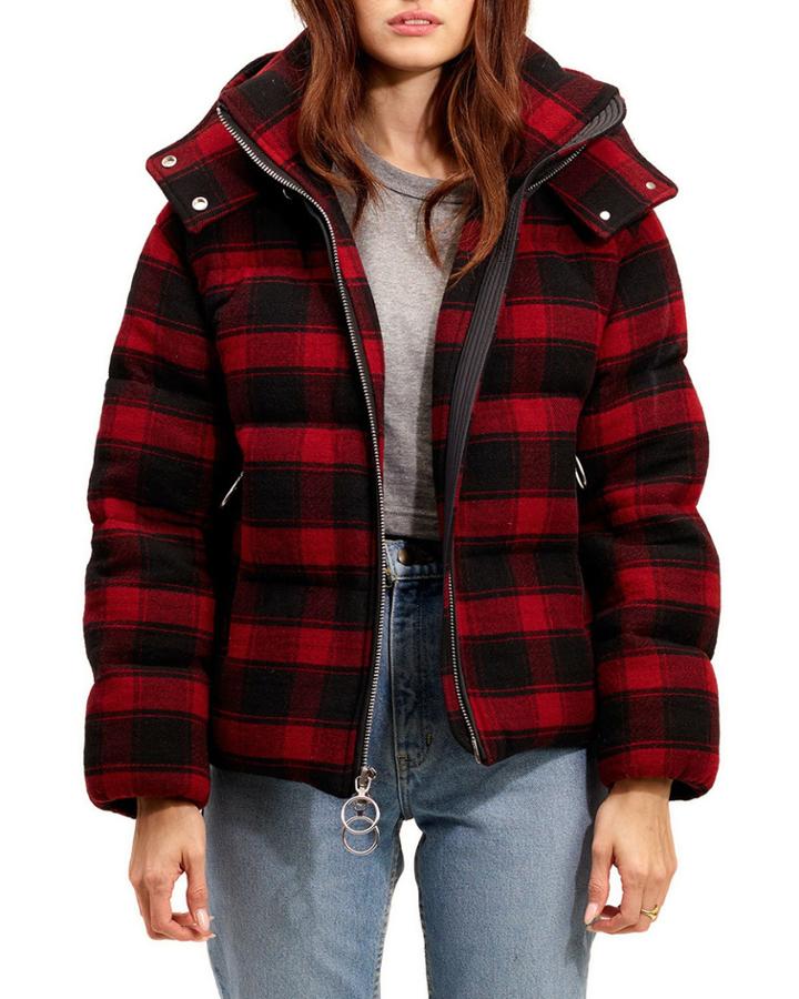 Wylde Down Puffer Coat W/ Artwork