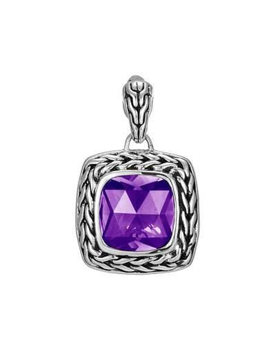 Batu Classic Chain Amethyst Pendant Enhancer