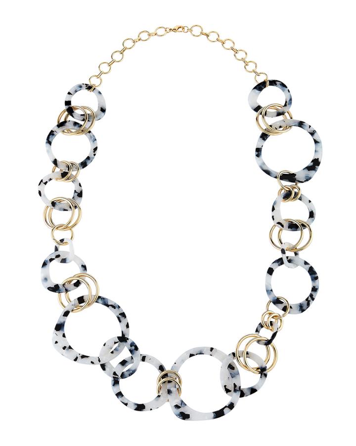 Long Multilink Necklace,