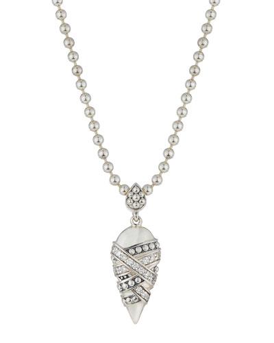 Embrace Diamond Teardrop Pendant Necklace