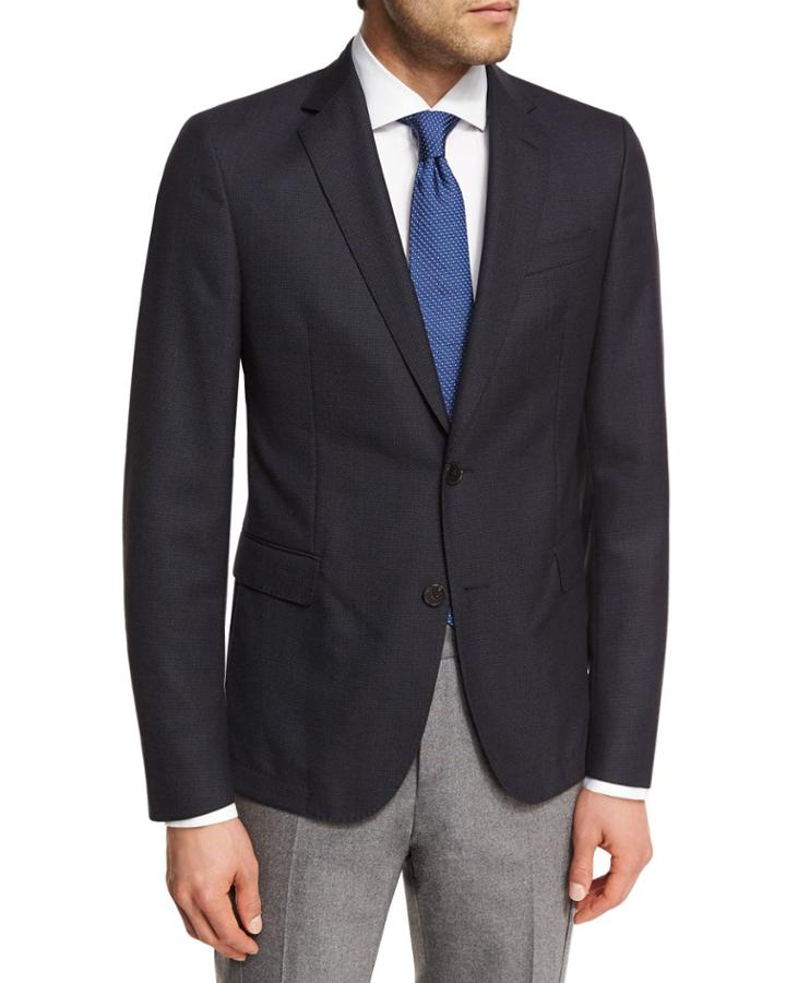 Birdseye Wool Two-button